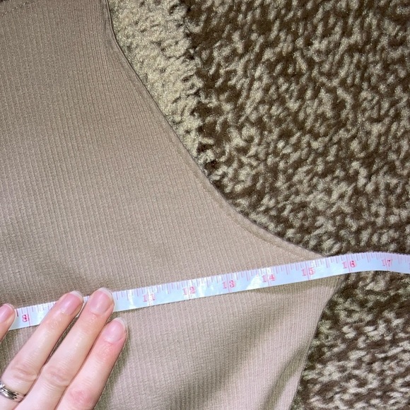 H&M Tan Halter Sheath Dress for Cocktail - Picture 9 of 11